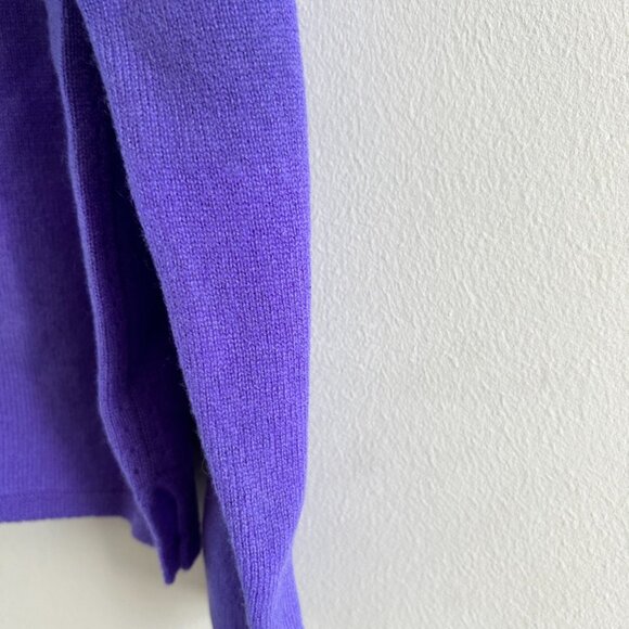 Sofia Cashmere - purple sweater - Picture 6 of 8